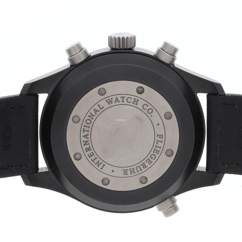 IWC,Pilot 45mm,45mm,Ceramic,Black,Automatic,Chronograph,Date,Day,Rattrapante,Sapphire,Crystal Glass,Round,IW378601