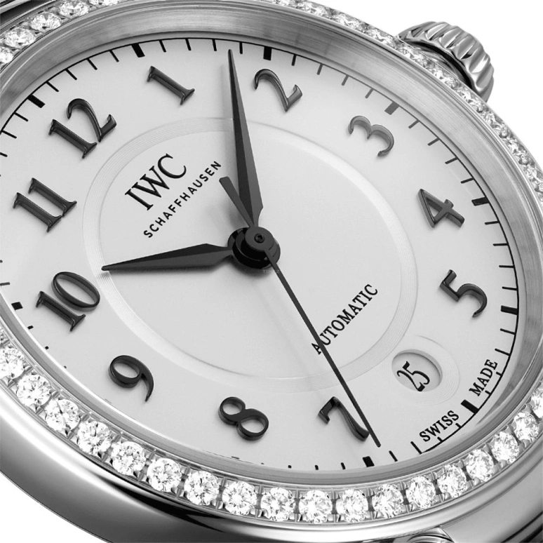 IWC,Da Vinci 36mm,36mm,Stainless Steel,Silver,Automatic,Date,Anti-magnetic,IW458308