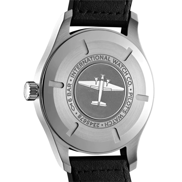 IWC,Pilot 40mm,40mm,Stainless Steel,Silver,Automatic,Date,Anti-magnetic,IW327012
