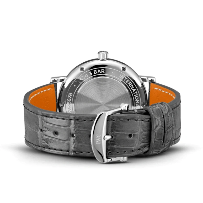 IWC,Portofino 37mm,37mm,Stainless Steel,Grey,Automatic,Date,Anti-magnetic,IW458104