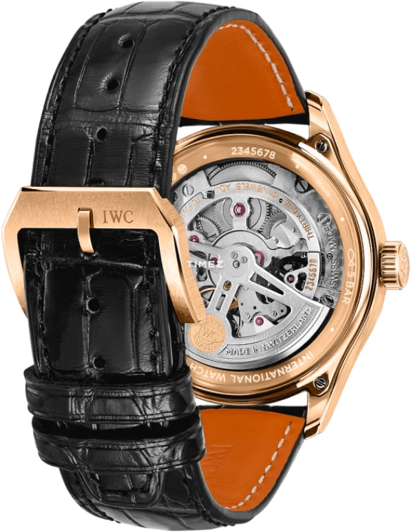 IWC,Portugieser 40.40mm,40.40mm,Red Gold,Black,Automatic,60hours,In-house Caliber,IW358401