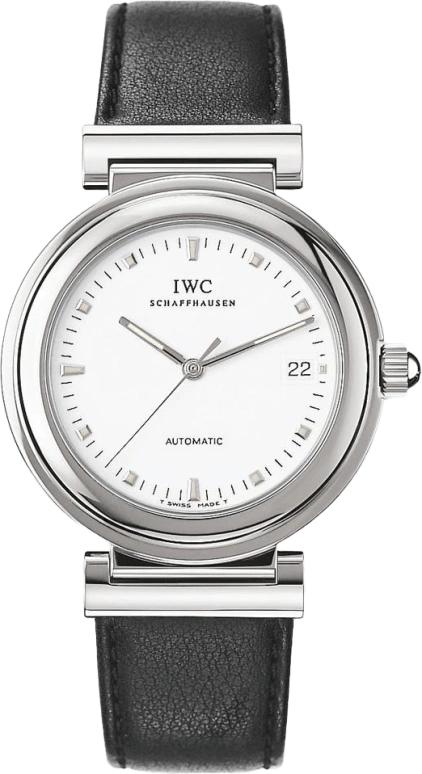 IWC,Da Vinci 37mm,37mm,Stainless Steel,White,Automatic,Date,World Time,IW352801
