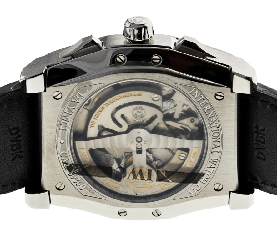 IWC,Da Vinci 44mm,44mm,Stainless Steel,Silver,Automatic,Chronograph,Day,IW376415