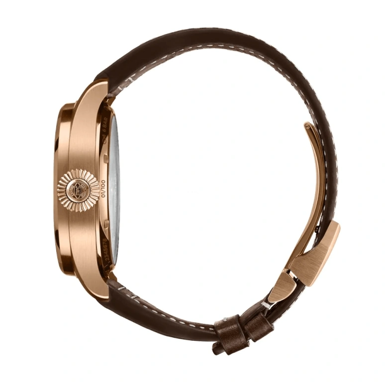 IWC,Pilot 46mm,46mm,Red Gold,Coffee,Brown,Handwound,Chronograph,Day,IW515204