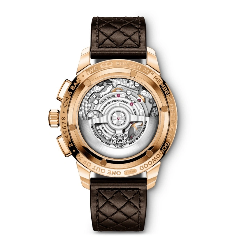 IWC,Ingenieur 42mm,42mm,Red Gold,Black,Automatic,Chronograph,Day,IW380703