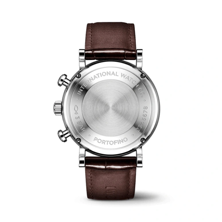IWC,Portofino 39mm,39mm,Stainless Steel,Black,Automatic,Chronograph,44hours,IW391404