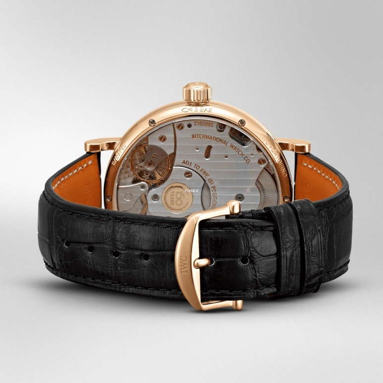 IWC,Portofino 45mm,45mm,Red Gold,Blue,Handwound,Moonphase,Day,Power Reserve Indicator,IW516407