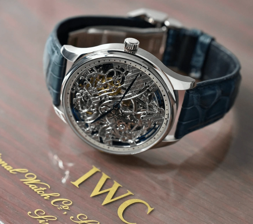 IWC,Portugieser 43mm,43mm,White Gold,Skeleton,Silver,Handwound,Minute Repeater,In-house Caliber,IW524101