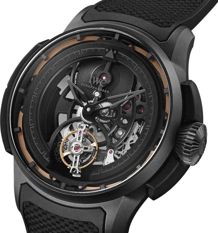 IWC,Big Pilot 44mm,44mm,Ceratanium,Black,Automatic,Tourbillon,80hours,IW357701