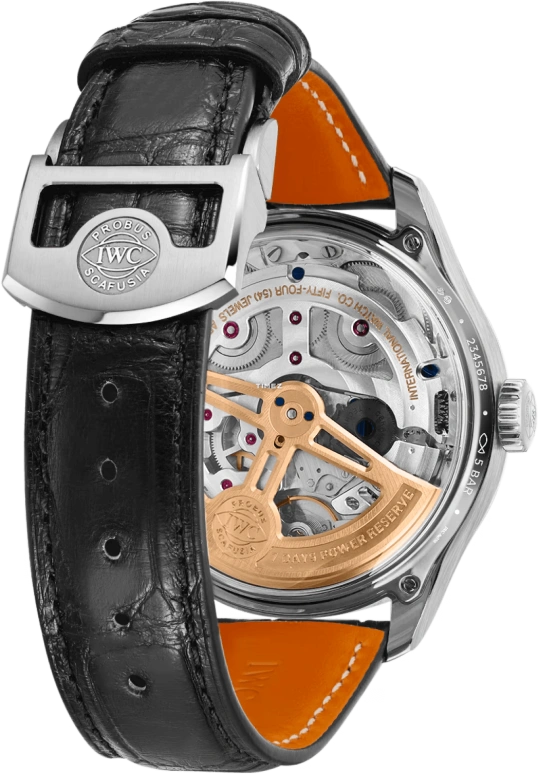 IWC,Portugieser 44.40mm,44.40mm,White Gold,Cream,Automatic,Moonphase,Perpetual Calendar,Month,Date,168hours,In-house Caliber,IW503704