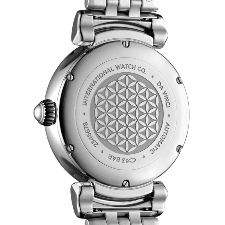 IWC,Da Vinci 36mm,36mm,Stainless Steel,Silver,Automatic,Date,Anti-magnetic,IW458307