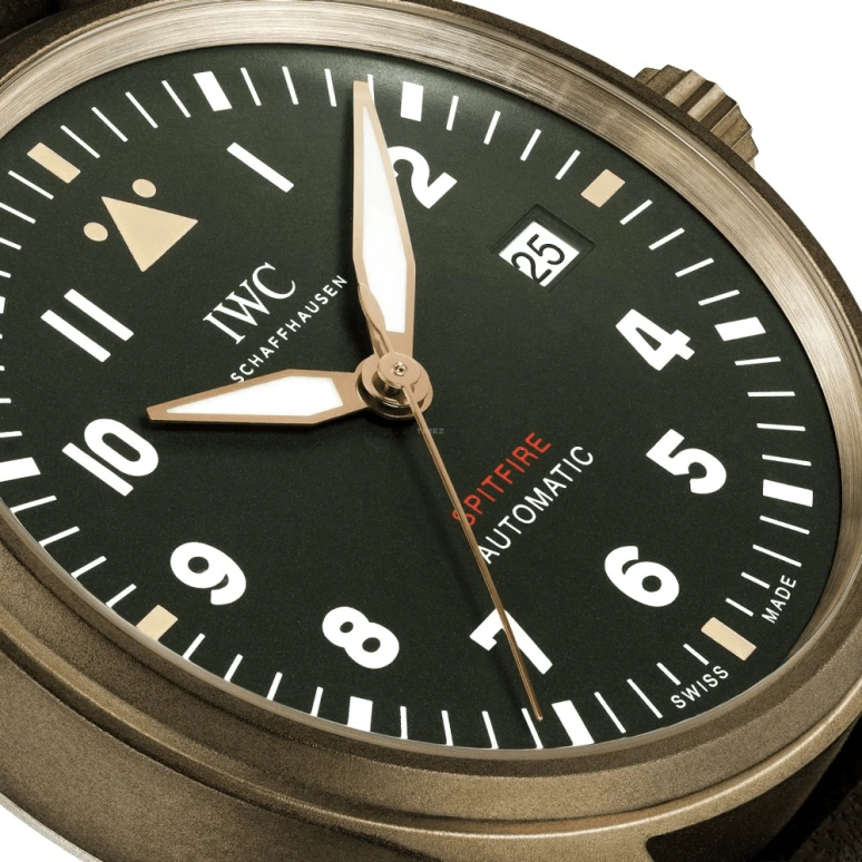 IWC,Pilot 39mm,39mm,Titanium,Bronze,Green,Automatic,Date,Anti-magnetic,IW326802