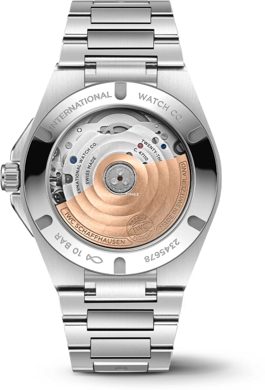 IWC,Ingenieur 35.10mm,35.10mm,Stainless Steel,Silver White,Automatic,Day,42hours,IW324901