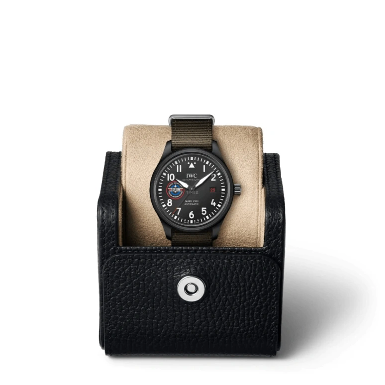IWC,Pilot 41mm,41mm,Titanium,Ceramic,Black,Automatic,Date,Anti-magnetic,IW324712