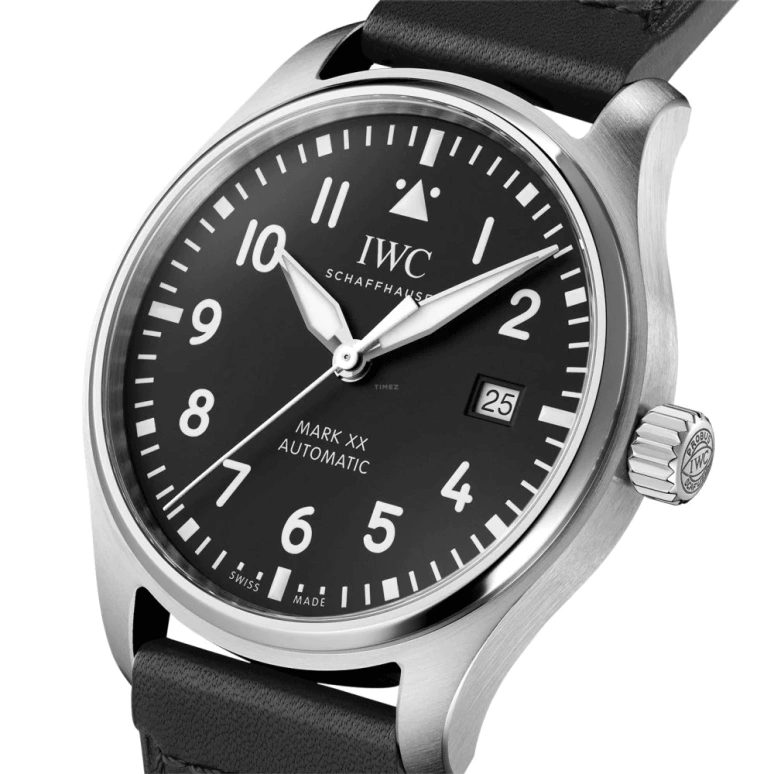 IWC,Pilot 40mm,40mm,Stainless Steel,Luminous,Blue,Black,Automatic,120hours,In-house Caliber,IW328201