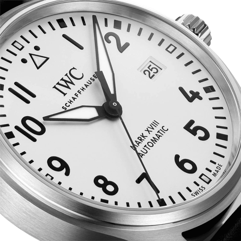 IWC,Pilot 40mm,40mm,Stainless Steel,Silver,Automatic,Date,Anti-magnetic,IW327012