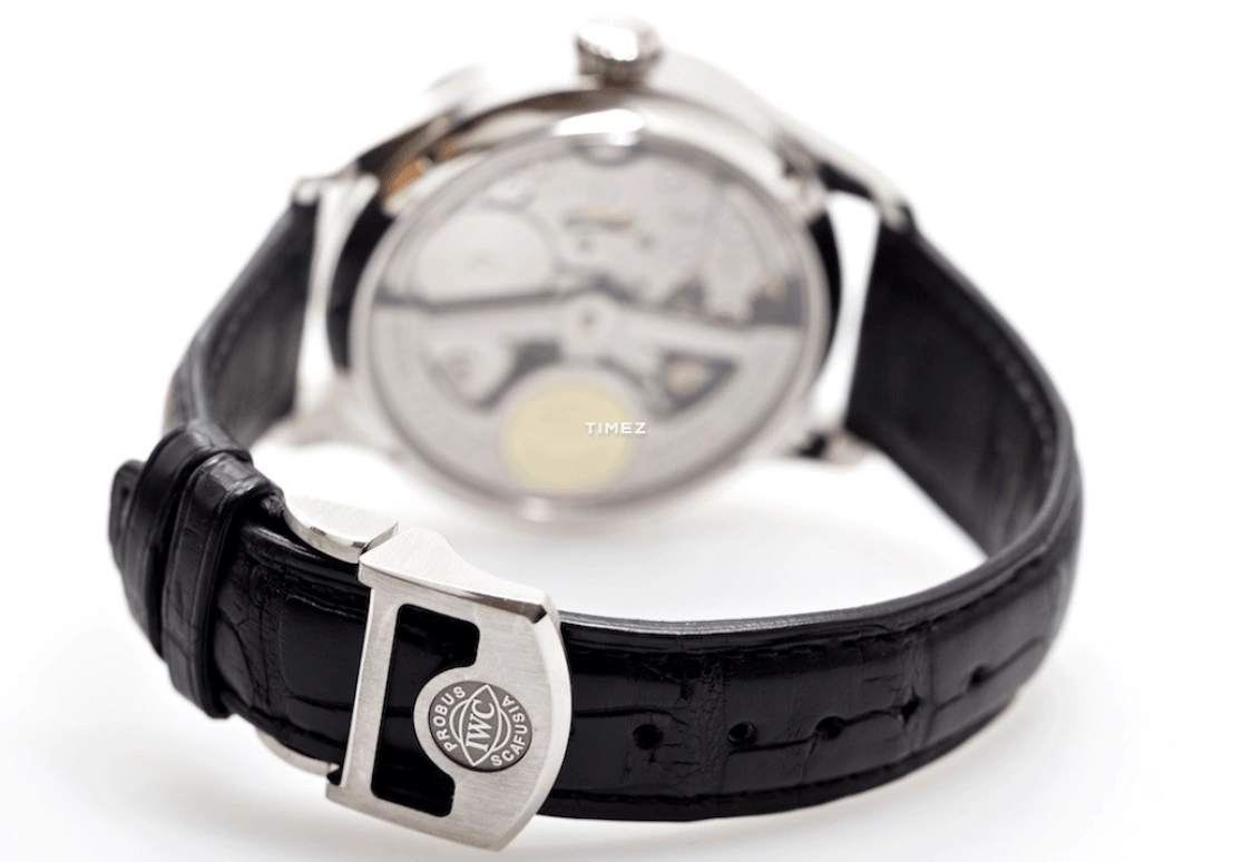 IWC,Portugieser 44.20mm,44.20mm,Platinum,Silver,Automatic,Moonphase,Perpetual Calendar,Month,Date,168hours,In-house Caliber,IW502305