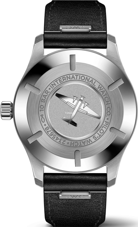 IWC,Pilot 40mm,40mm,Stainless Steel,White,Automatic,Day,120hours,IW328207