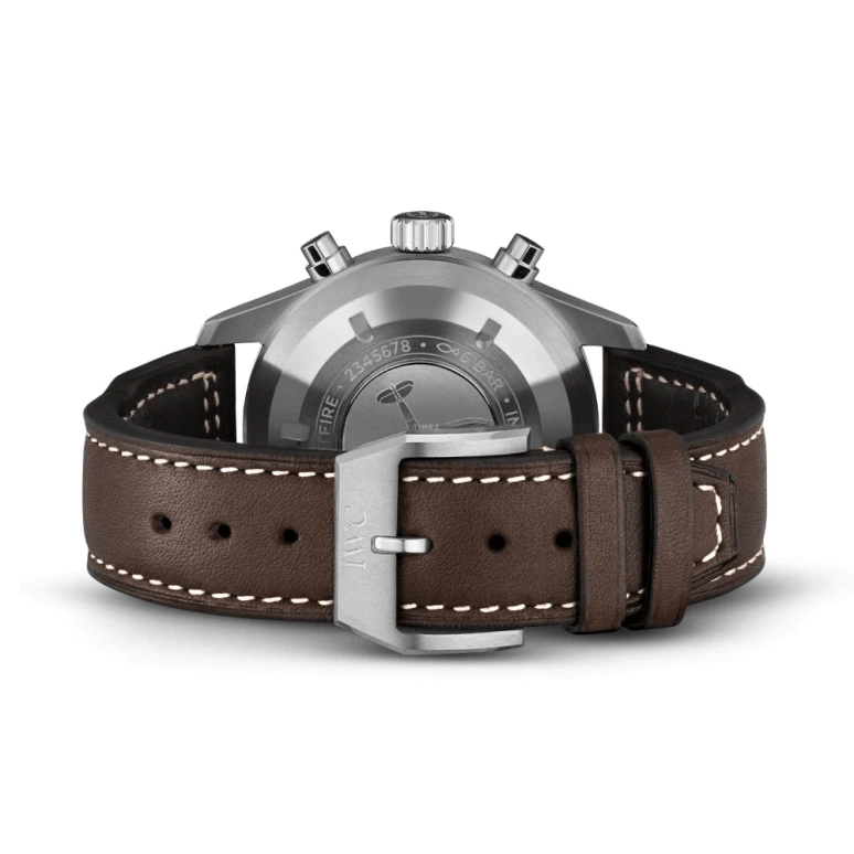 IWC,Pilot 41.10mm,41.10mm,Stainless Steel,Black,Automatic,Chronograph,Date,Day,Anti-magnetic,48hours,In-house Caliber,IW387903