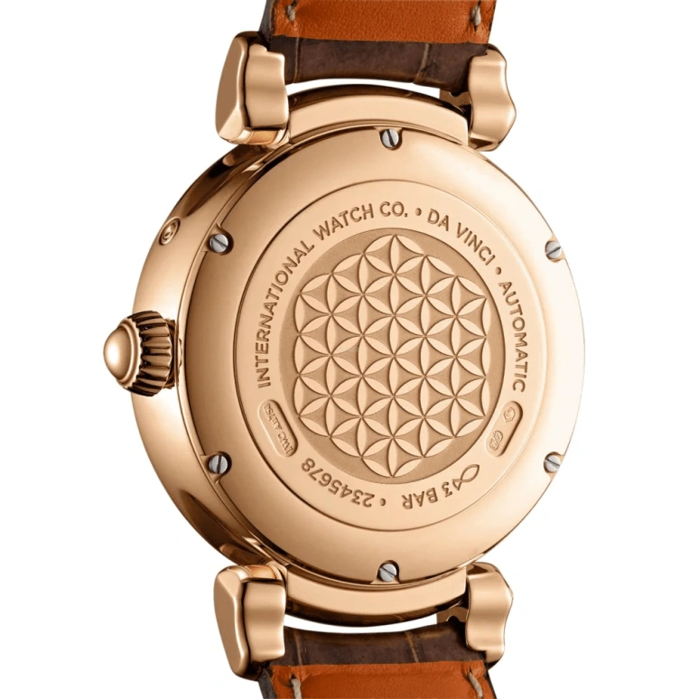 IWC,Da Vinci 36mm,36mm,Red Gold,Silver,Automatic,Moonphase,42hours,IW459308