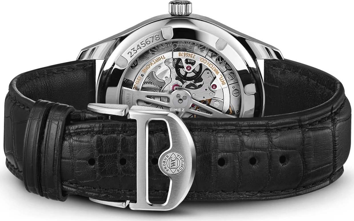 IWC,Portugieser 40.40mm,40.40mm,Stainless Steel,Champagne,Automatic,60hours,In-house Caliber,IW358313