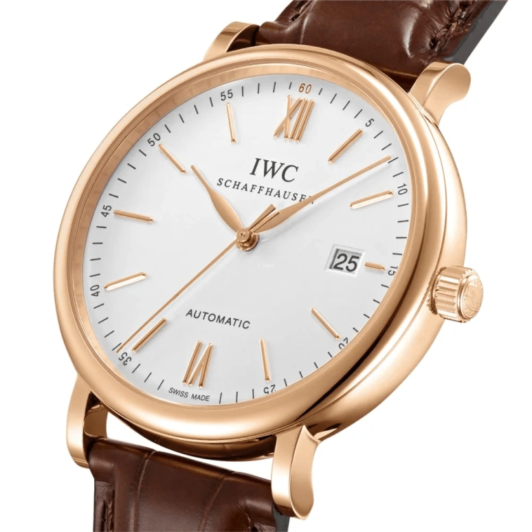 IWC,Portofino 40mm,40mm,Red Gold,Silver,Automatic,Date,Anti-magnetic,IW356504