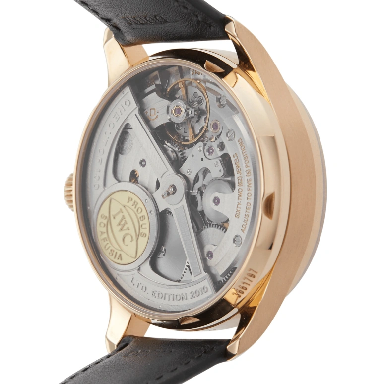 IWC,Portugieser 42.30mm,42.30mm,Rose Gold,Blue,Automatic,Moonphase,Perpetual Calendar,Month,Date,168hours,In-house Caliber,IW502220