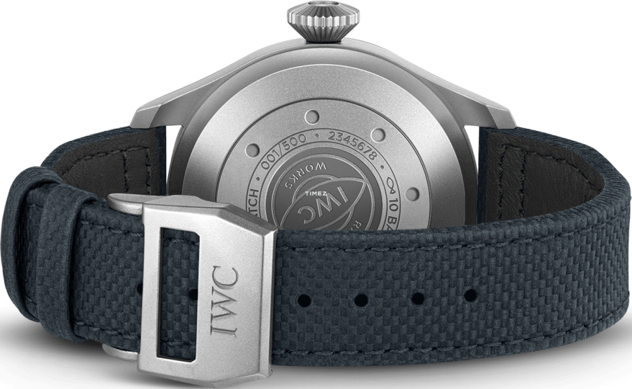 IWC,Pilot 46.20mm,46.20mm,Stainless Steel,Blue,Automatic,Day,Power Reserve Indicator,IW501019