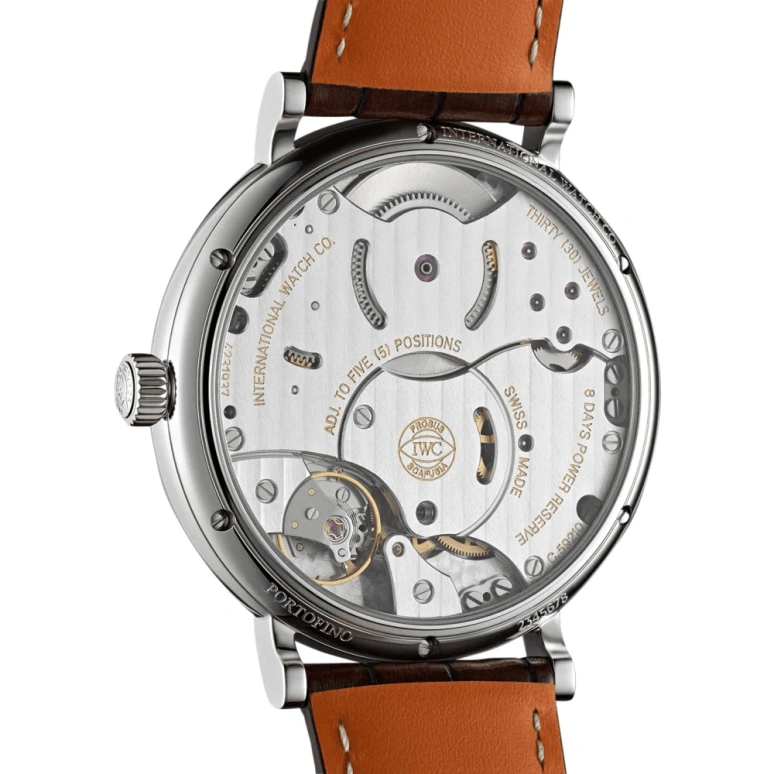 IWC,Portofino 45mm,45mm,Stainless Steel,Silver,Handwound,Date,Power Reserve Indicator,IW510103