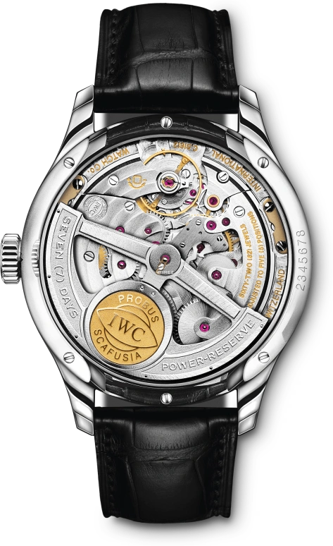 IWC,Portugieser 44.20mm,44.20mm,Platinum,Silver,Automatic,Moonphase,Perpetual Calendar,Month,Date,168hours,In-house Caliber,IW502305