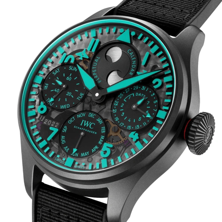 IWC,Pilot 46.20mm,46.20mm,Ceratanium,Titanium Gold,Automatic,168hours,In-house Caliber,IW503607