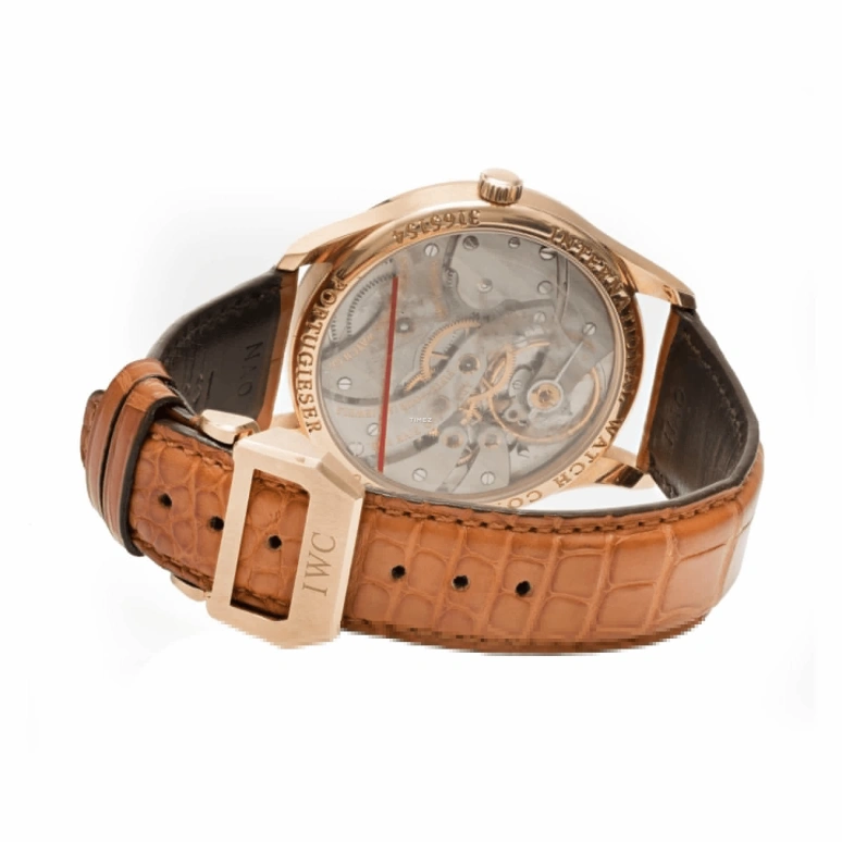 IWC,Portugieser 42mm,42mm,Rose Gold,White,Handwound,Minute Repeater,Sapphire,IW524006