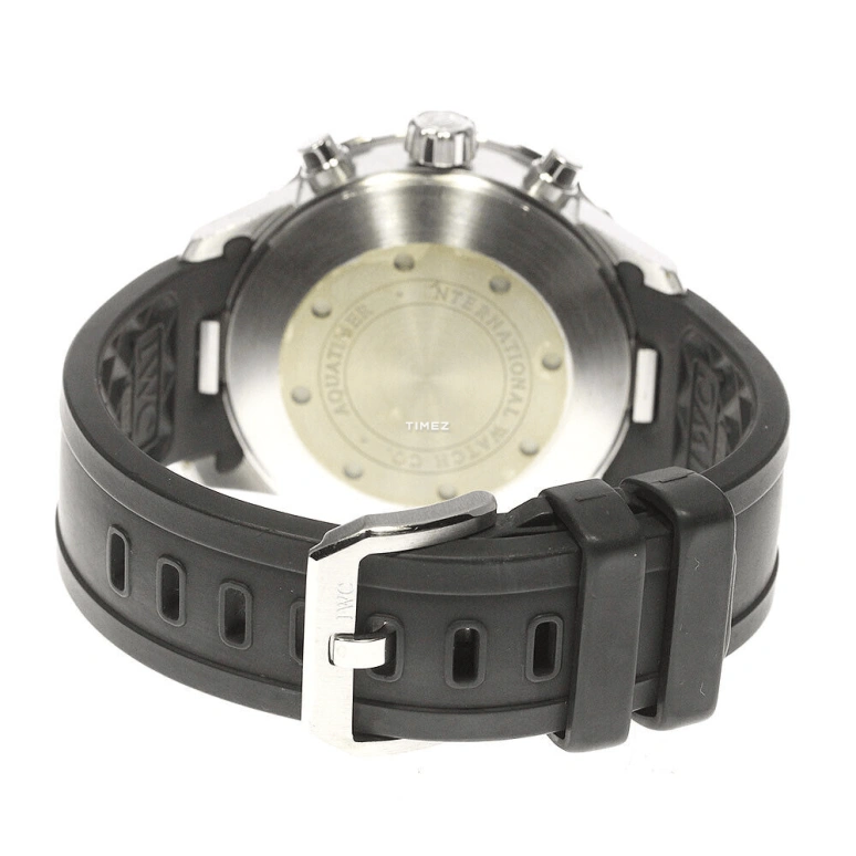 IWC,GST Aquatimer 44mm,44mm,Stainless Steel,Black,Automatic,Chronograph,Date,Day,IW376702