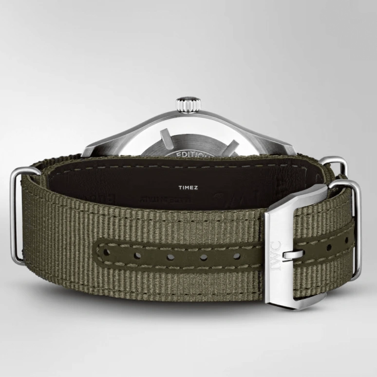 IWC,Pilot 40mm,40mm,Stainless Steel,Black,Automatic,Day,Anti-magnetic,IW327007