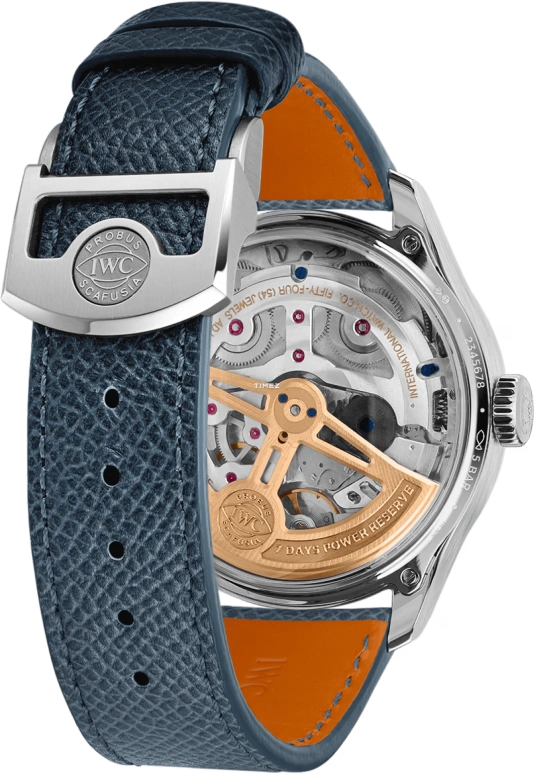 IWC,Portugieser 44.40mm,44.40mm,White Gold,Blue,Automatic,Moonphase,Perpetual Calendar,Month,Date,168hours,In-house Caliber,IW503703