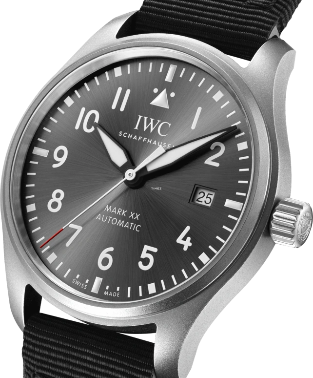IWC,Pilot 40mm,40mm,Aluminium,Grey,Automatic,Day,120hours,IW328209