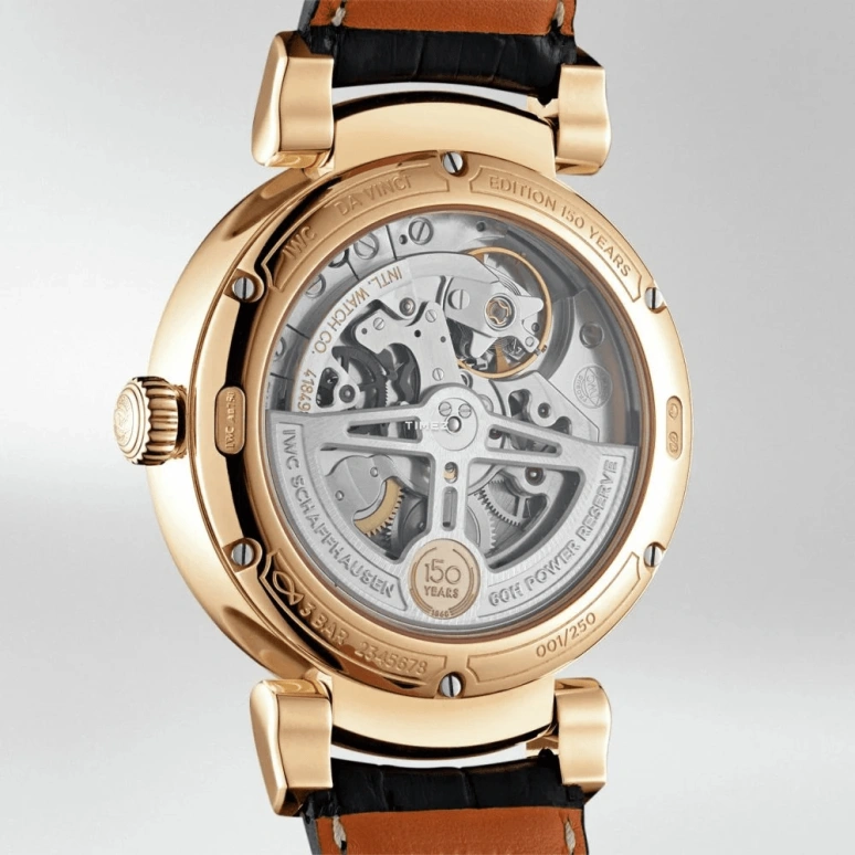 IWC,Da Vinci 40.40mm,40.40mm,Red Gold,Blue,Automatic,60hours,In-house Caliber,IW358103