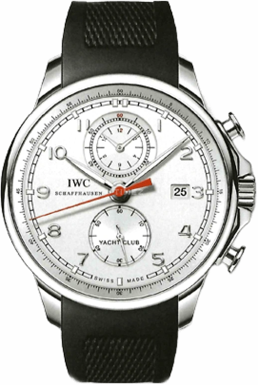 IWC,Portugieser 45.50mm,45.50mm,Stainless Steel,Black,Automatic,Chronograph,Date,Flyback,Anti-magnetic,68hours,In-house Caliber,IW390211