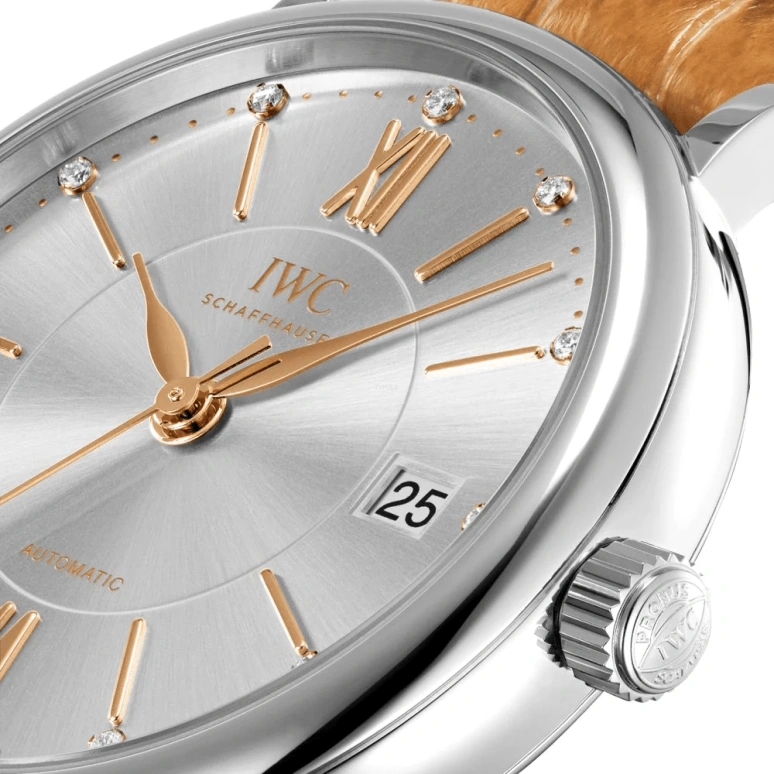 IWC,Portofino 37mm,37mm,Stainless Steel,Silver,Automatic,Date,Anti-magnetic,IW458101