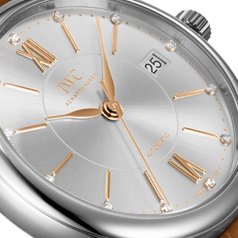 IWC,Portofino 37mm,37mm,Stainless Steel,Silver,Automatic,Date,Anti-magnetic,IW458101