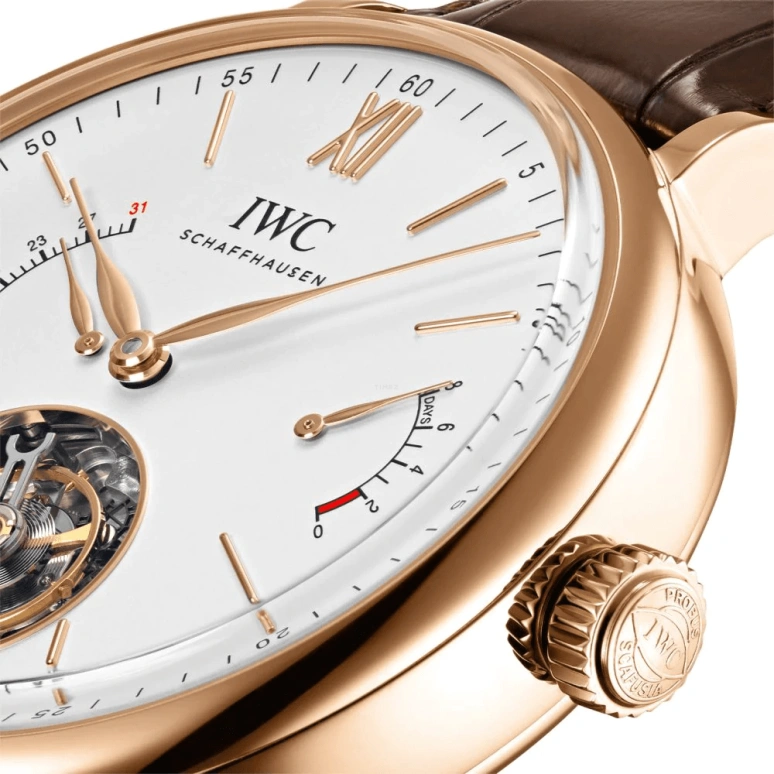 IWC,Portofino 45mm,45mm,Red Gold,Silver,Handwound,Date,Power Reserve Indicator,Tourbillon Escapement,Flyback,192hours,In-house Caliber,IW516501