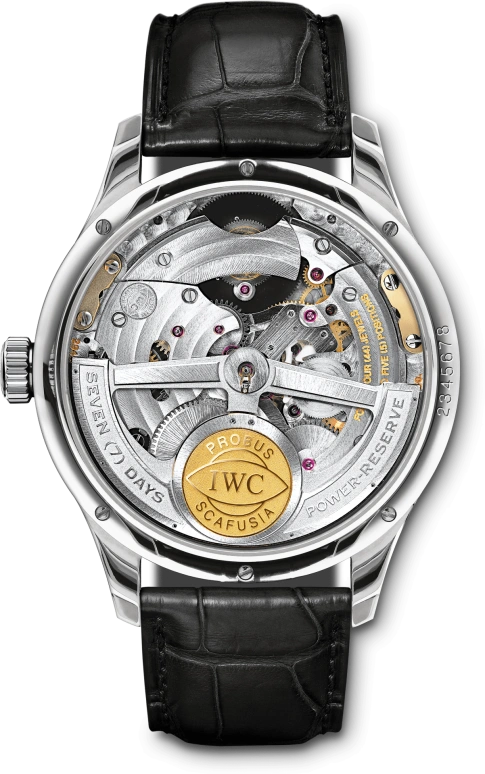 IWC,Portugieser 44.20mm,44.20mm,Platinum,Grey,Automatic,Power Reserve Indicator,Tourbillon,Flyback,IW504401