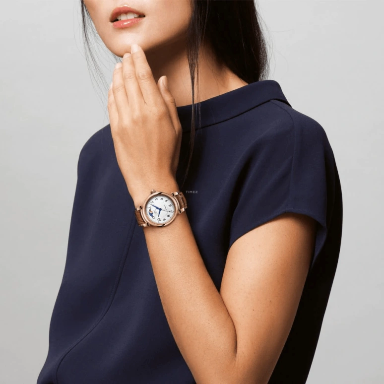 IWC,Da Vinci 36mm,36mm,Red Gold,Silver,Automatic,Moonphase,42hours,IW459308