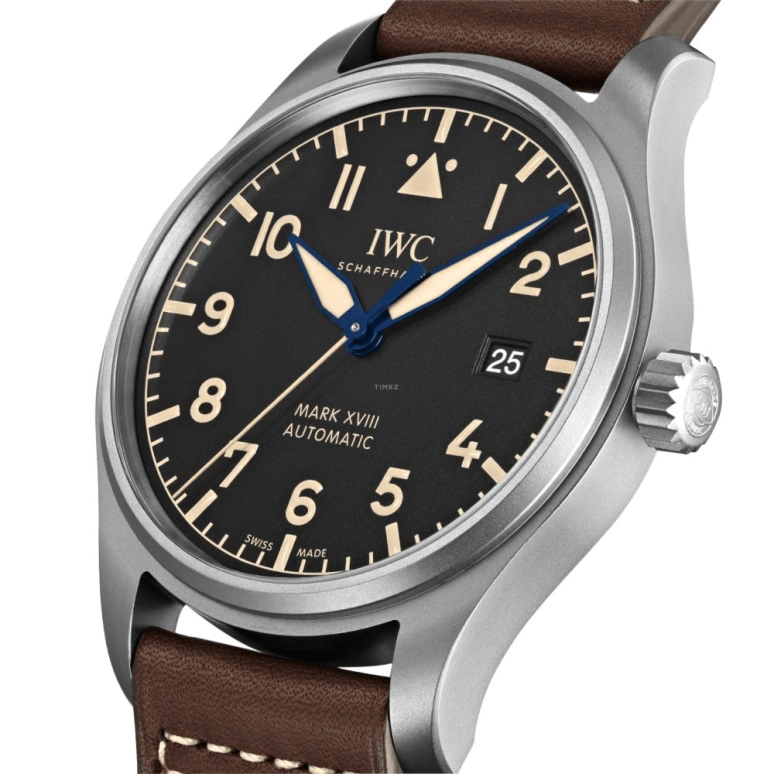 IWC,Pilot 40mm,40mm,Titanium,Black,Automatic,Date,Anti-magnetic,IW327006