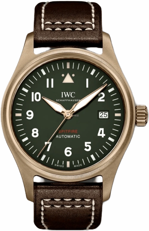 IWC,Pilot 39mm,39mm,Titanium,Bronze,Green,Automatic,Date,Anti-magnetic,IW326802