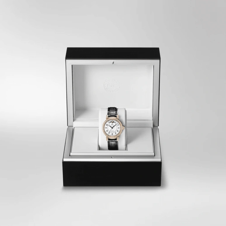 IWC,Da Vinci 36mm,36mm,Red Gold,White,Automatic,Moonphase,42hours,IW459304
