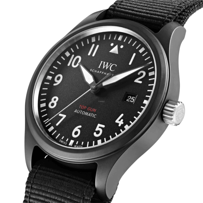 IWC,Pilot 41mm,41mm,Titanium,Ceramic,Black,Automatic,Date,Anti-magnetic,IW326901