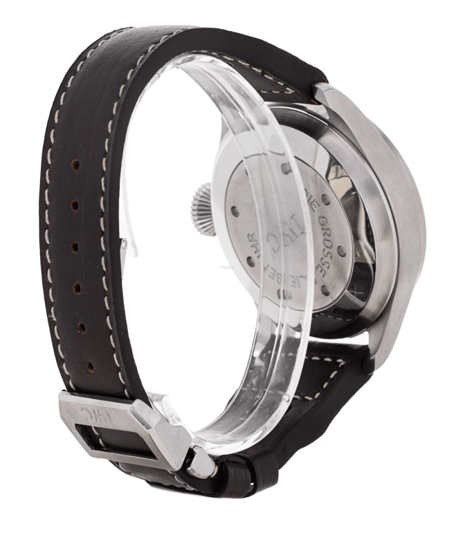 IWC,Big Pilot 46.20mm,46.20mm,Stainless Steel,Black,Automatic,Day,Power Reserve Indicator,IW500201
