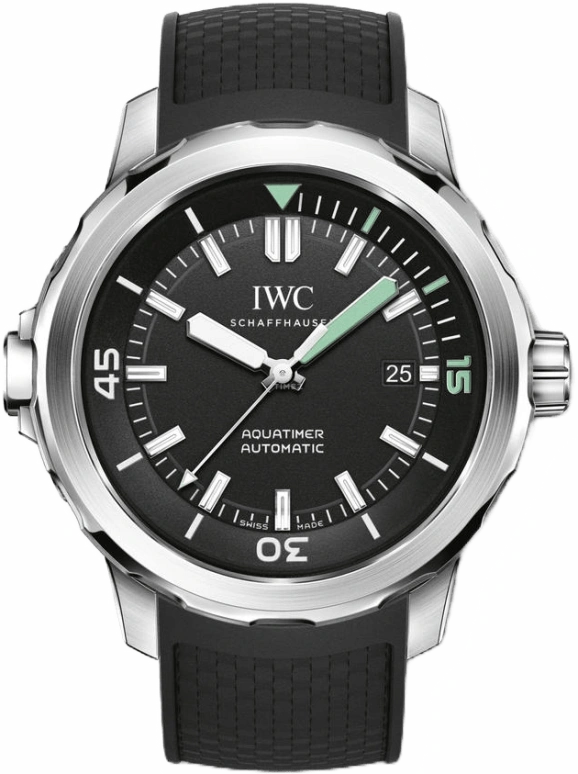 IWC,GST Aquatimer 42mm,42mm,Stainless Steel,Black,Automatic,Date,42hours,IW329001