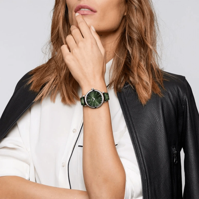 IWC,Portofino 34mm,34mm,Stainless Steel,Green,Automatic,42hours,In-house Caliber,IW357405